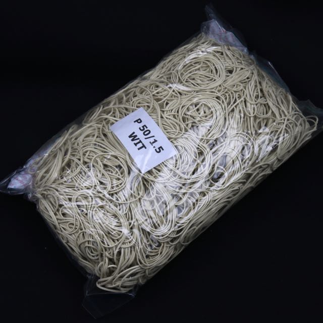 Elastiekjes, per kg